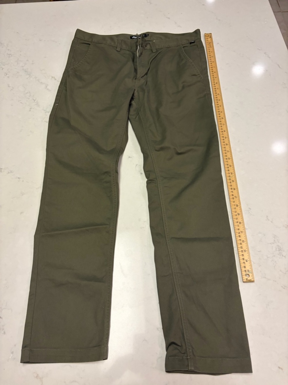 A-018 Men's Olive Green Casual Pants